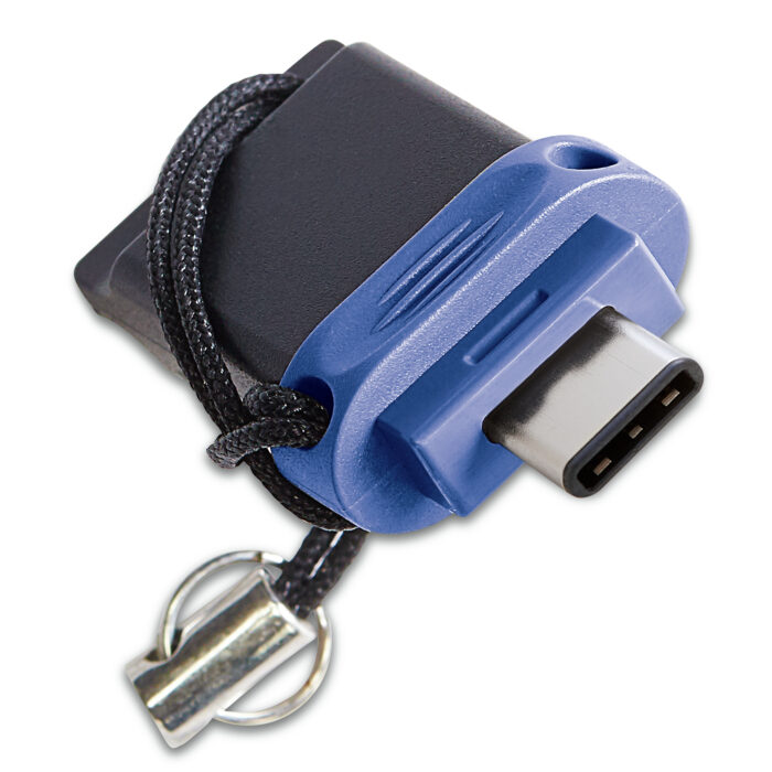 6sgwgJB82EqfsB1-5Z5m6w.c-r.jpg Verbatim Dual - USB 3.0 Drive 32 GB - USB-C / USB-A - Blue