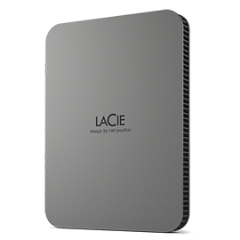 LaCie Mobile Drive Secure external hard drive 4 TB Grey (STLR4000400)