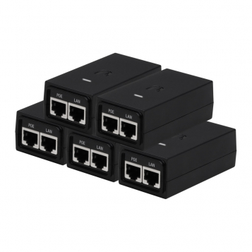 Ubiquiti 5-Pack 24V 12W POE Power Adaptor - POE-24-12W-G (5 Pieces Kit)