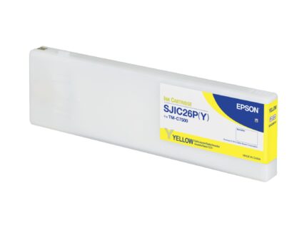 Epson/SJIC-26-P-Y Ink cartridge yellow 294,3ml for Epson C 7500 (C33S020621)