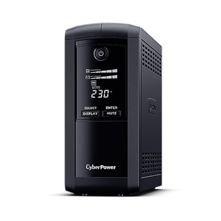 CyberPower VP1000EILCD uninterruptible power supply (UPS) Line-Interactive 1 kVA 550 W 6 AC outlet(s) (VP1000EILCD)