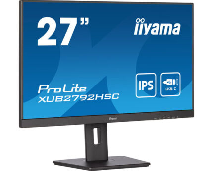 iiyama ProLite XUB2792HSC-B5 LED display 68.6 cm (27") 1920 x 1080 pixels Full HD Black (XUB2792HSC-B5)