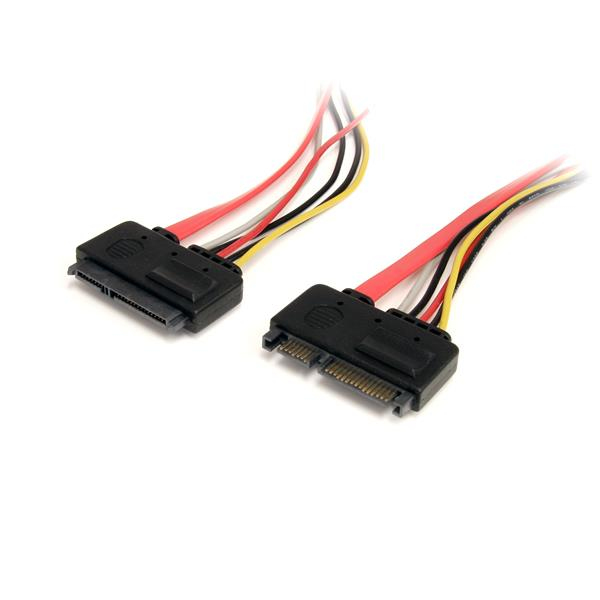 7UxY8aUxfEyaqk_4Ke9YSQ.c-r.jpg StarTech.com 12in 22 Pin SATA Power and Data Extension Cable