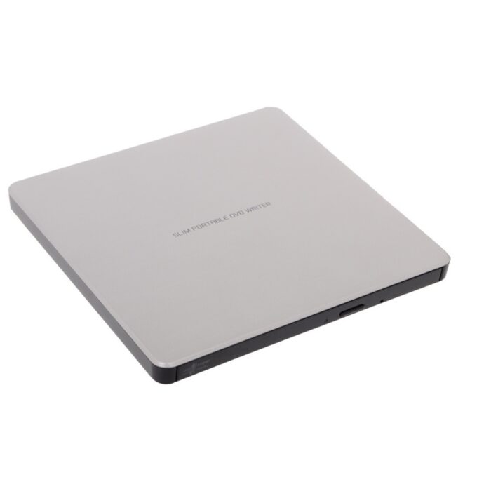 LG Hitachi-LG GP60NS60 8x DVD-RW USB 2.0 Slim External Optical Drive in Silver