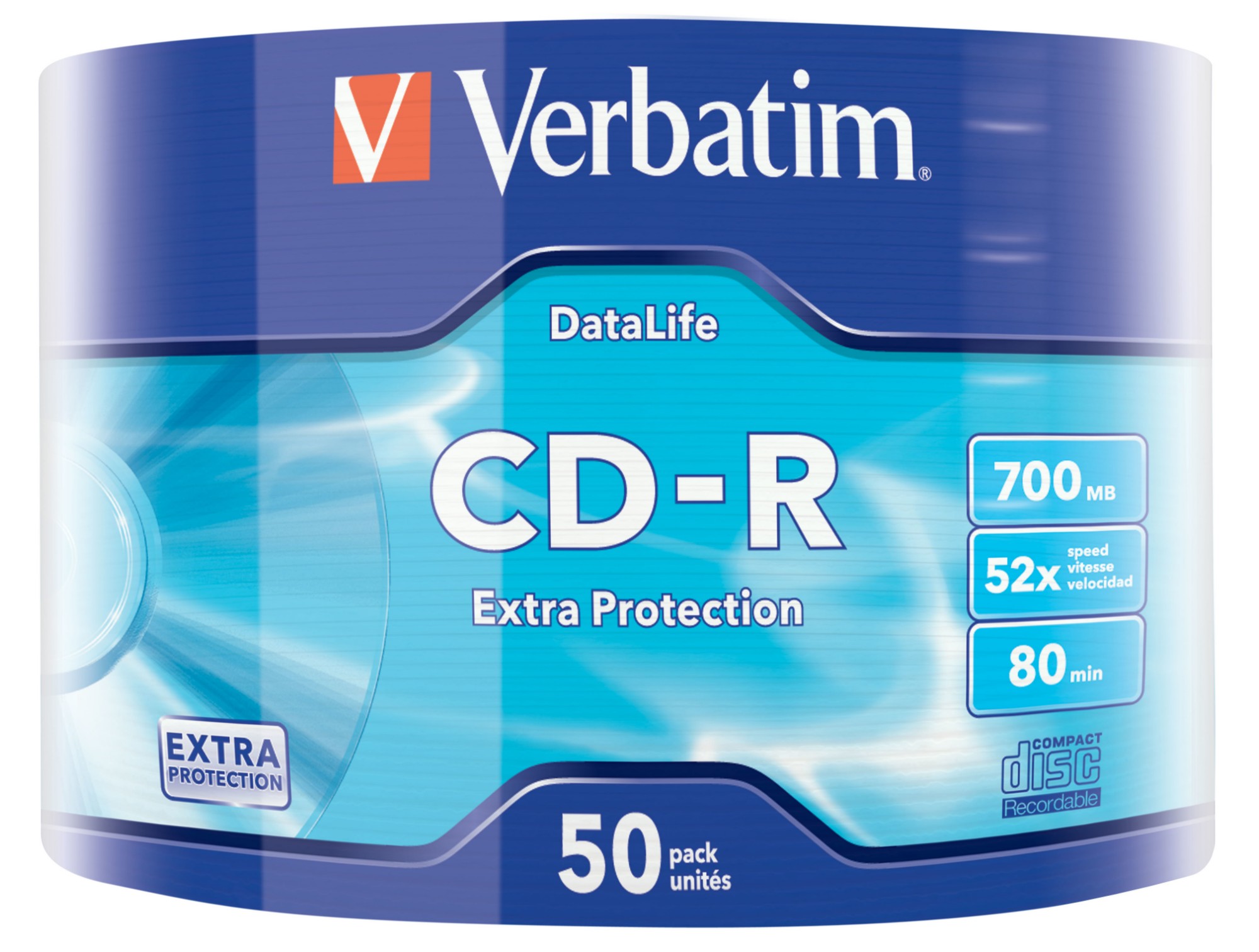 7pOIQXym_E6SE37NZISeWQ.c-r.jpg Verbatim CD-R Extra Protection 700 MB 50 pc(s)