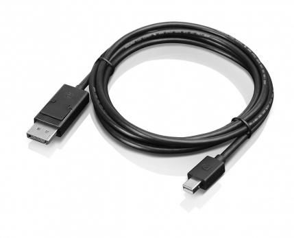 Lenovo Cable 0B47091, mini DisplayPort, DisplayPort, Male, Male, Black, Male/Male (03X6596)