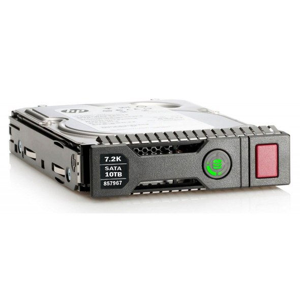 857648-B21__23204 HPE 10TB 6G SATA 7.2K LFF 512e (857643-002) - Image 1