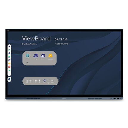 Viewsonic IFP6562 Signage Display Interactive flat panel 165.1 cm (65") LED Wi-Fi 350 cd/m? 4K Ultra HD Black Touchscreen Built-in processor Android 8.0