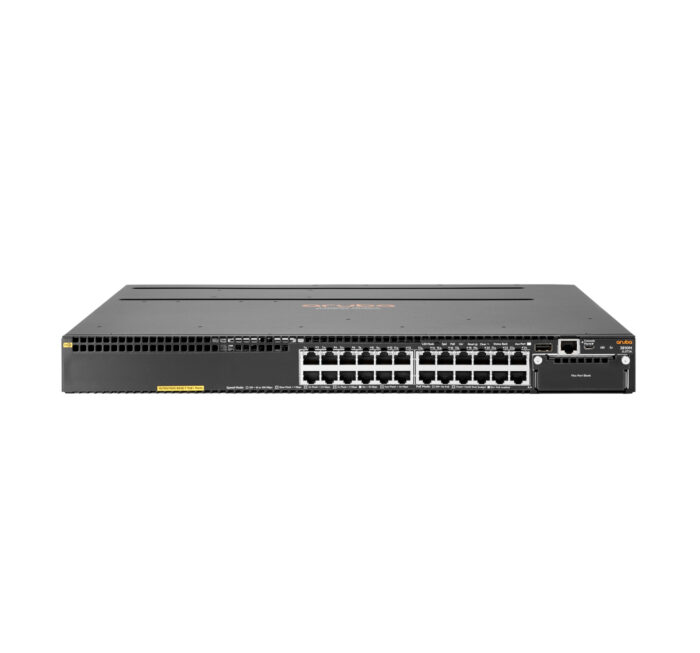 HPE Aruba 3810M JL073A 24G PoE+ 1-slot Managed Switch - Image 1