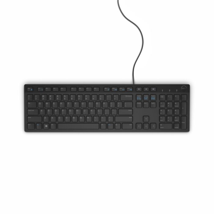 DELL KB216 keyboard USB QWERTY Estonian Black (580-ADHG)