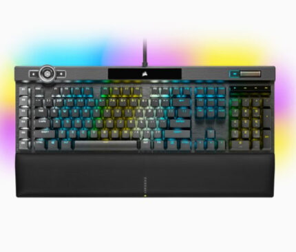 Corsair K100 RGB keyboard USB QWERTZ Dutch Black (CH-912A01A-NA)