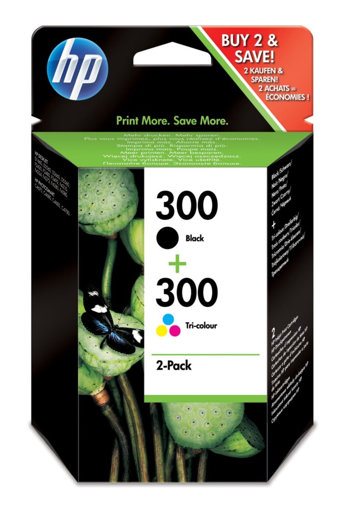 8m6icJl-DU2RCSliiyCaNg.c-r.jpg HP 300 Printhead cartridge multi pack black + color, 2x200 pages ISO/IEC 24711 200pg + 160 pg Pack=2 for HP DeskJet D 2500/OfficeJet J 4500 (CN637EE)
