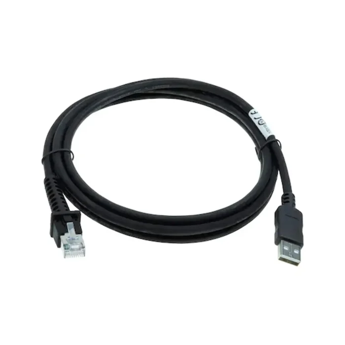 Datalogic 90A052258 USB cable 2 m USB 2.0 USB A Black (90A052258) - Image 1