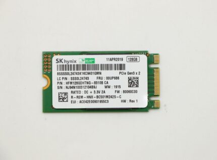 Lenovo SSD M.2 PCIe NVMe FRUSSD 128GB RoHSHynix (00UP686)