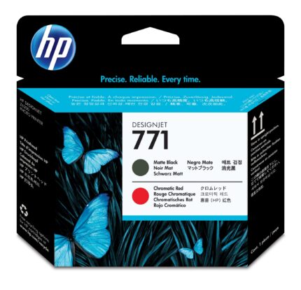 HP 771 Printhead black matt / red 775ml for HP DesignJet Z 6200/6800 (CE017A)