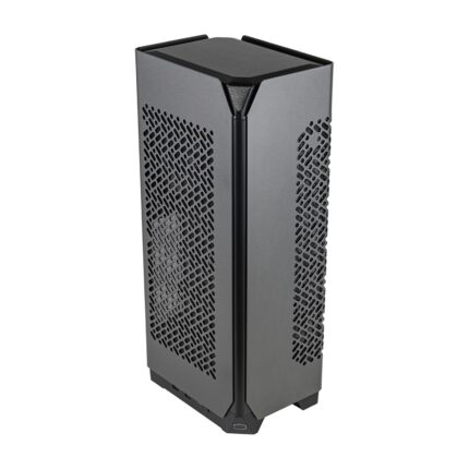 Cooler Master Ncore 100 Max Case, Grey Edition, Custom 120mm Radiator, and V SFX Gold 850W ATX 3.0 PSU, 2x USB 3.2 Gen1 Type A, 1x USB 3.2 Gen2 x 2 Type C. (NR100-MNNN85-SL1)