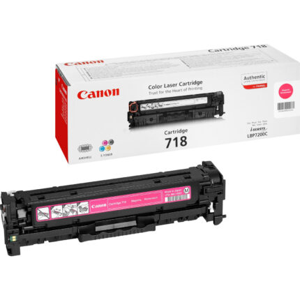 Canon 2660B002/718M Toner cartridge magenta, 2.9K pages ISO/IEC 19798 for Canon LBP-7200 (2660B002)