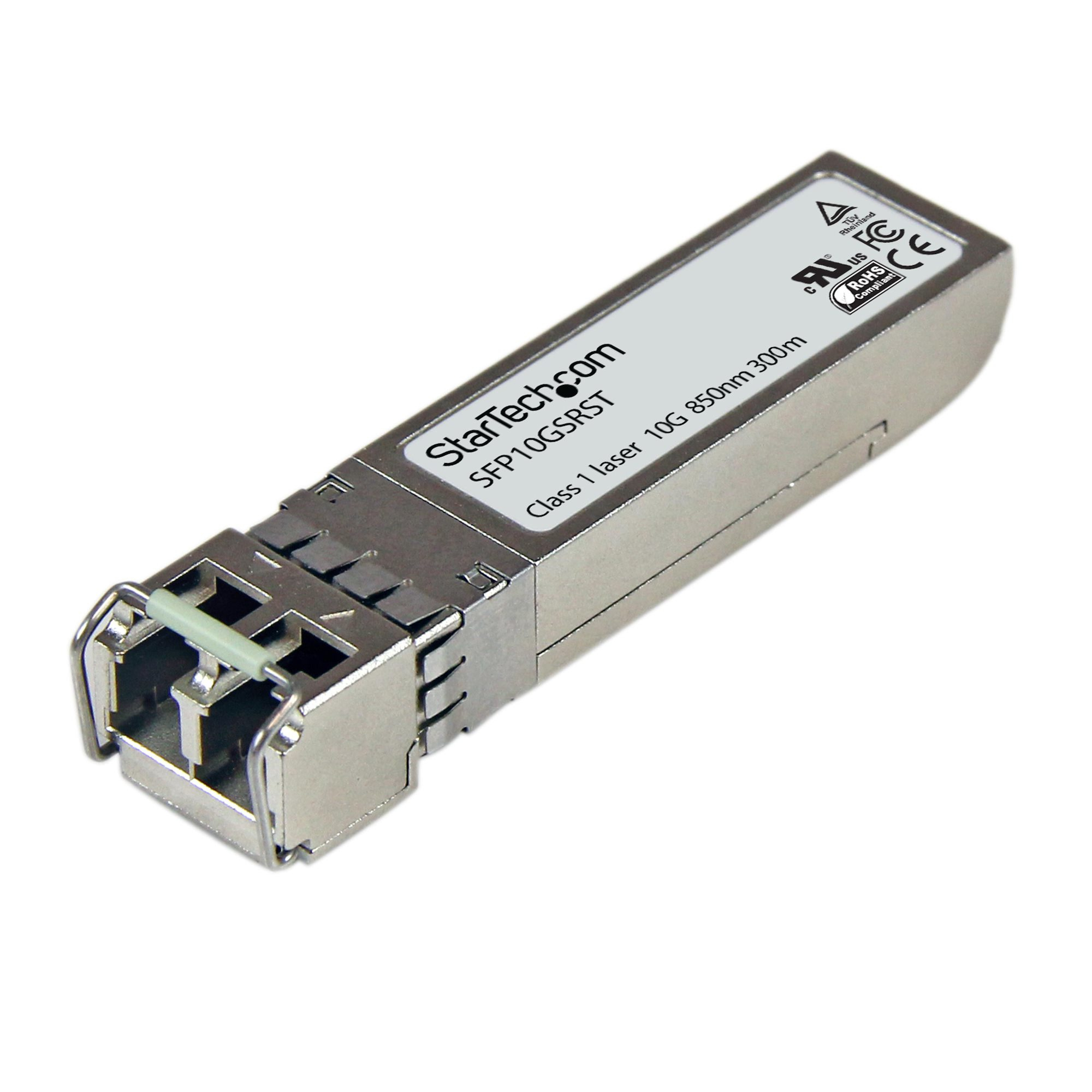 9RsIs1qLGEe48IFQiGEQrQ.c-r.jpg StarTech.com Cisco SFP-10G-SR Compatible SFP+ Transceiver Module - 10GBASE-SR~Cisco SFP-10G-SR Compatible SFP+ Module - 10GBASE-SR - 10GbE Multimode Fiber MMF Optic Transceiver - 10GE Gigabit Ethernet SFP+ - LC 300m - 850nm - DDM Cisco Firepower, ASR9000,