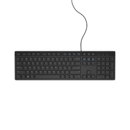 DELL KB216 keyboard USB QWERTY US International Black (580-ADHY)