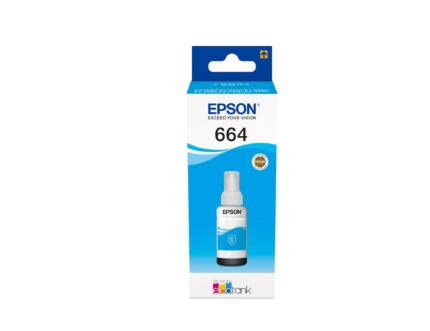 Epson C13T664240/664 Ink bottle cyan, 6.5K pages 70ml for Epson L 300/655 (C13T664240)