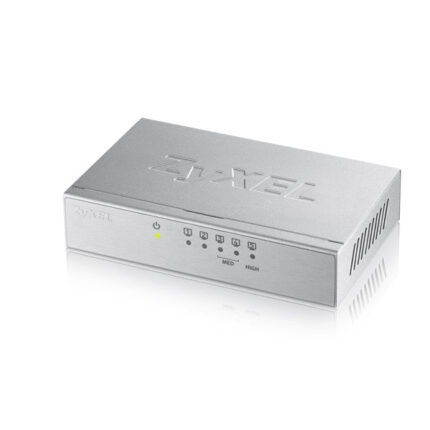 Zyxel GS-105B v3 Unmanaged L2+ Gigabit Ethernet (10/100/1000) Silver (GS-105BV3-GB0101F)