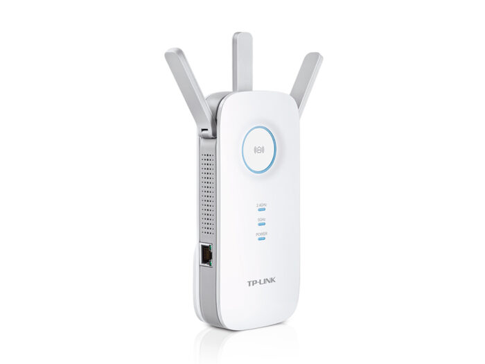 AEq5zFPVKkqWOnvNnpIGdQ.c-r.jpg TP-Link RE450 network extender Network transmitter White 10, 100, 1000 Mbit/s