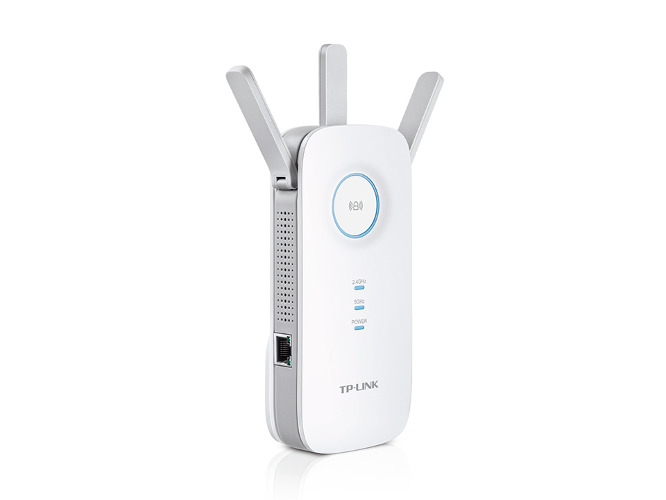 AEq5zFPVKkqWOnvNnpIGdQ.c-r.jpg TP-Link RE450 network extender Network transmitter White 10, 100, 1000 Mbit/s