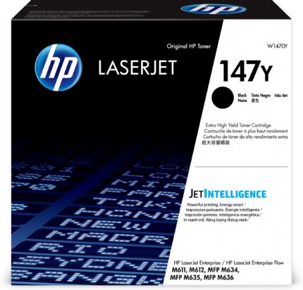 HP 147Y Toner cartridge extra High-Capacity, 42K pages ISO/IEC 19752 for HP LaserJet M 611 (W1470Y)