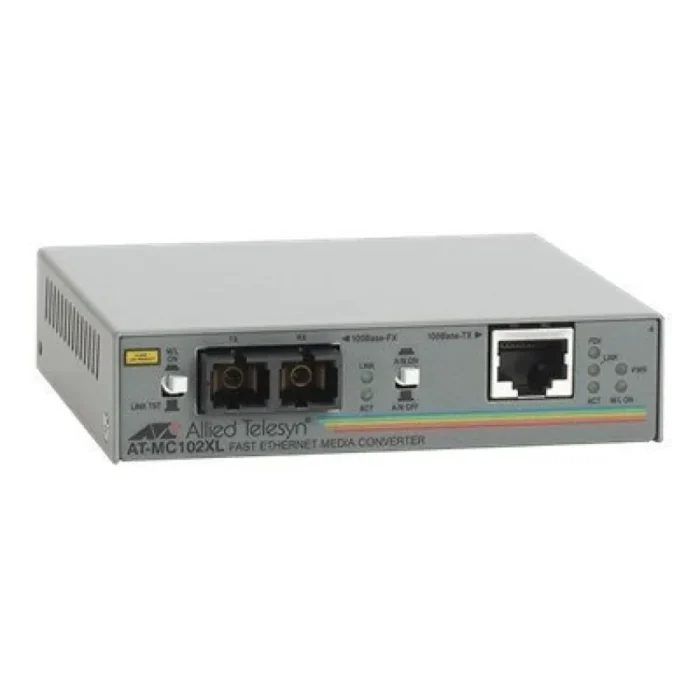 AT-MC102XL-60 Allied Telesis AT-MC102XL network media converter 100 Mbit/s (AT-MC102XL-60) - Image 1