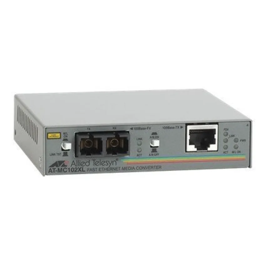 AT-MC102XL-60 Allied Telesis AT-MC102XL network media converter 100 Mbit/s (AT-MC102XL-60) - Image 1