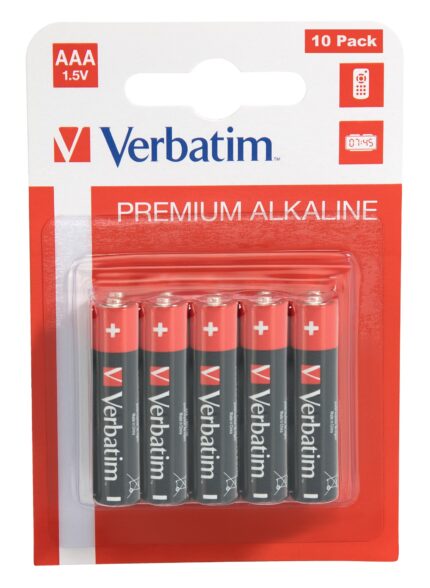 Verbatim AAA Alkaline Batteries