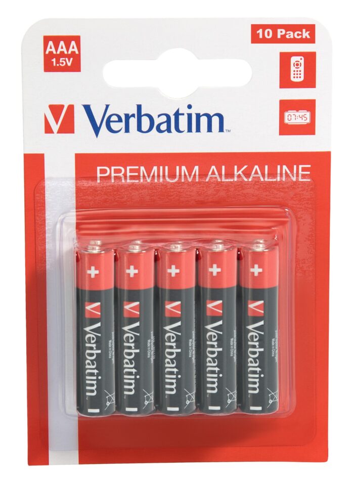 Verbatim AAA Alkaline Batteries