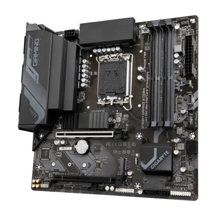 Gigabyte B760M GAMING X DDR4 Motherboard - Supports Intel Core 14th Gen CPUs, 8+1+1 Phases Digital VRM, up to 5333MHz DDR4 (OC), 2xPCIe 4.0 M.2, 2.5GbE LAN, USB 3.2 Gen2 (B760M GAMING X DDR4)