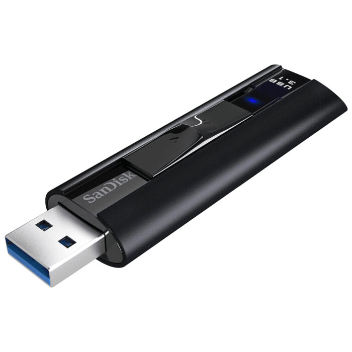 Aqy_vhb900CufWP-MkRiLg.c-r.jpg SanDisk Extreme Pro USB flash drive 128 GB USB Type-A 3.2 Gen 1 (3.1 Gen 1) Black