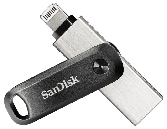 B-zuMNcwpka8RKHO6dJhuA.c-r.jpg SanDisk iXpand USB flash drive 64 GB USB Type-A / Lightning 3.2 Gen 2 (3.1 Gen 2) Black, Silver