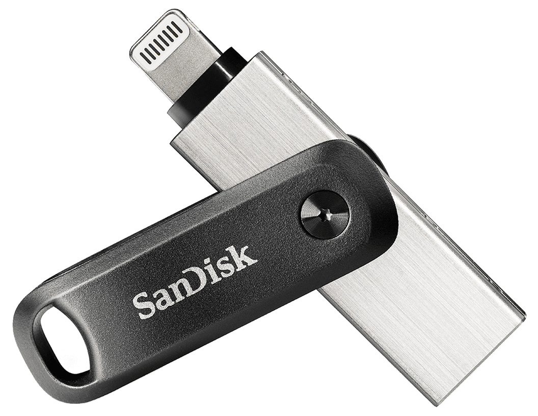 B-zuMNcwpka8RKHO6dJhuA.c-r.jpg SanDisk iXpand USB flash drive 64 GB USB Type-A / Lightning 3.2 Gen 2 (3.1 Gen 2) Black, Silver