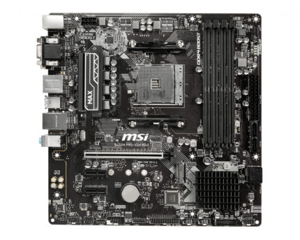 MSI B450M PRO-VDH Max AMD B450 Socket AM4 micro ATX