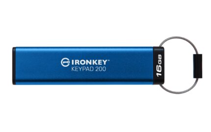 Kingston IronKey 16GB Keypad 200, FIPS 140-3 Lvl 3 AES-256 Hardware Encrypted (IKKP200/16GB)