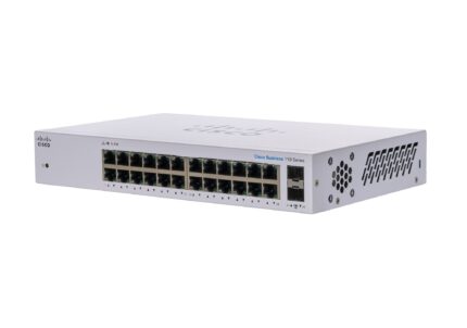 Cisco Business CBS110-24T-D Unmanaged Switch | 24 Port GE | 2x1G SFP Shared | Limited Lifetime Protection (CBS110-24T-D) (CBS110-24T-UK)