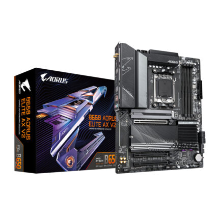 Gigabyte B650 AORUS ELITE AX V2 ATX Wifi AM5 DDR5 Motherboard (B650 AORUS ELITE AX V2)