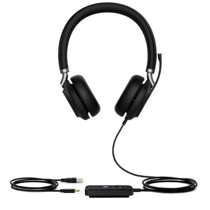 Yealink UH38 Dual UC -BAT USB-A-USB Wired Headset (UH38 Dual UC-BAT)