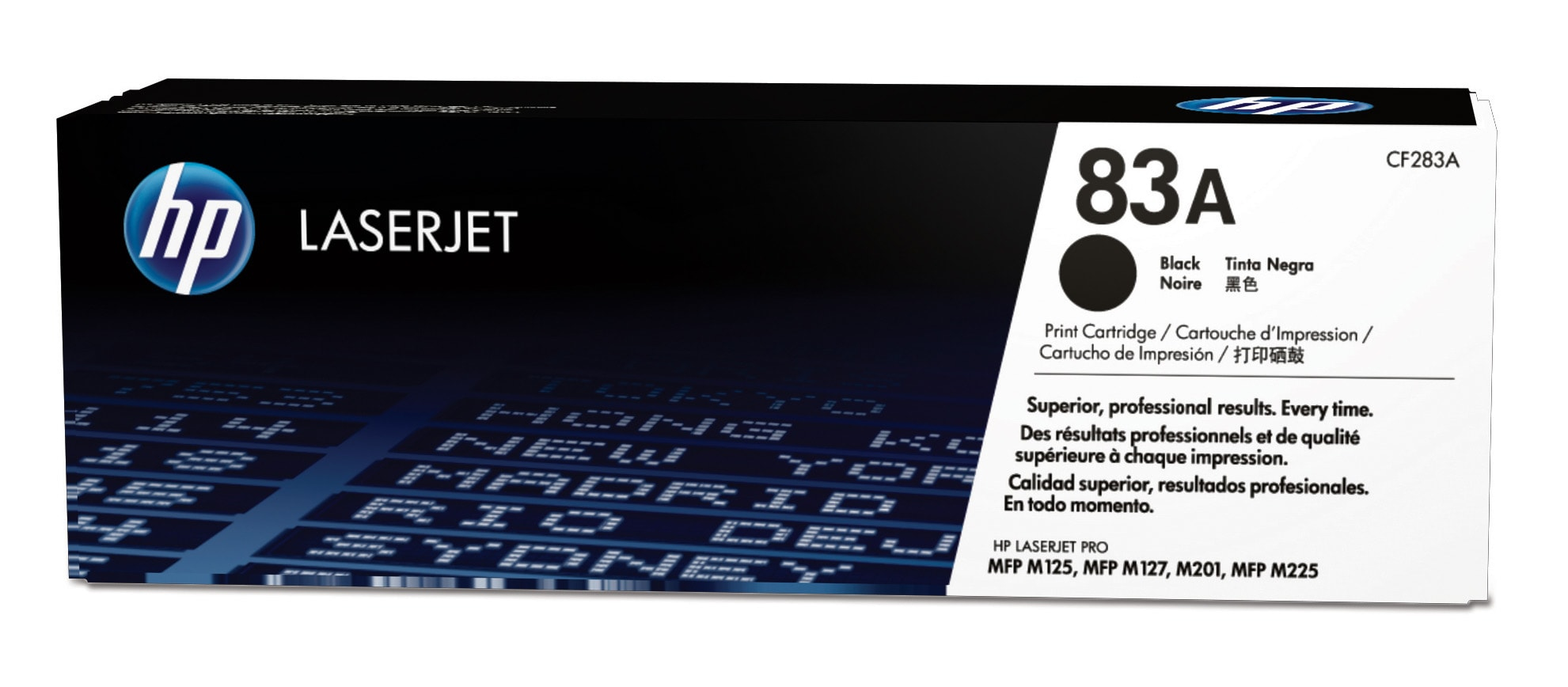 BcQNh8K48Uu8h2gjg86Wcw.c-r.jpg HP 83A Toner cartridge, 1.5K pages ISO/IEC 19752 for HP LaserJet M 225/Pro M 125 (CF283A)
