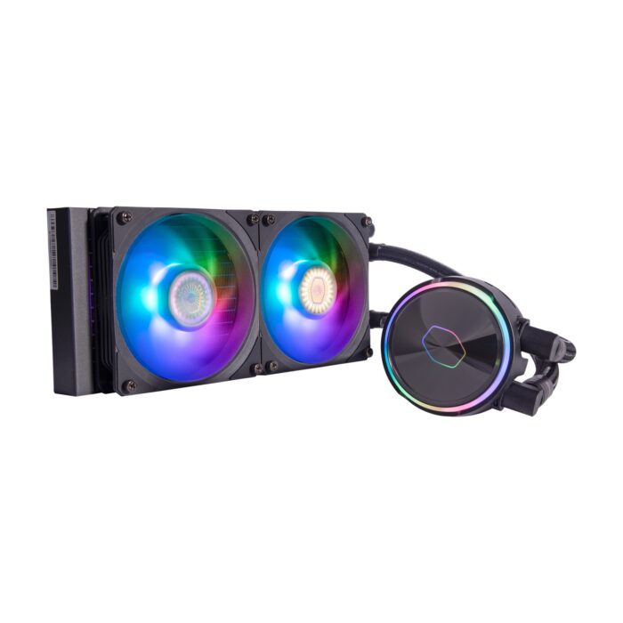 Cooler Master MasterLiquid PL240 Flux Processor Liquid cooling kit 12 cm Black (MLY-D24M-A23PZ-R1)