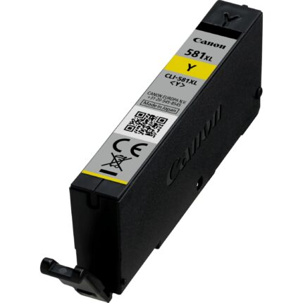 Canon 2051C001/CLI-581YXL Ink cartridge yellow high-capacity, 515 pages ISO/IEC 19752 199 Photos 8.3ml for Canon Pixma TS 6150/8150 (2051C001)