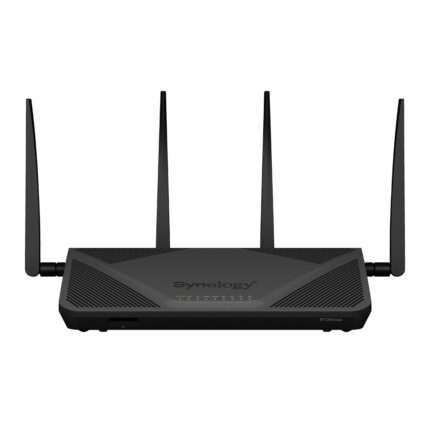 Synology RT2600AC wireless router Gigabit Ethernet Dual-band (2.4 GHz / 5 GHz) Black