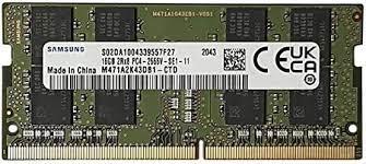 Samsung 16GB 2666MHz DDR4 non-ECC Unbuff SoDIMM Memory