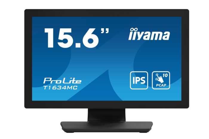 iiyama ProLite T1634MC-B1S computer monitor 39.6 cm (15.6") 1920 x 1080 pixels Full HD LED Touchscreen Black (T1634MC-B1S)