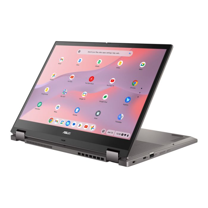 CB3401FBA-LZ0099 ASUS Chromebook CX34 Flip CB3401FBA-LZ0099 35.6 cm (14") Touchscreen WUXGA Intel Core i3 i3-1215U 8 GB LPDDR4x-SDRAM 256 GB SSD Wi-Fi 6E (802.11ax) ChromeOS Grey (CB3401FBA-LZ0099) - Image 1