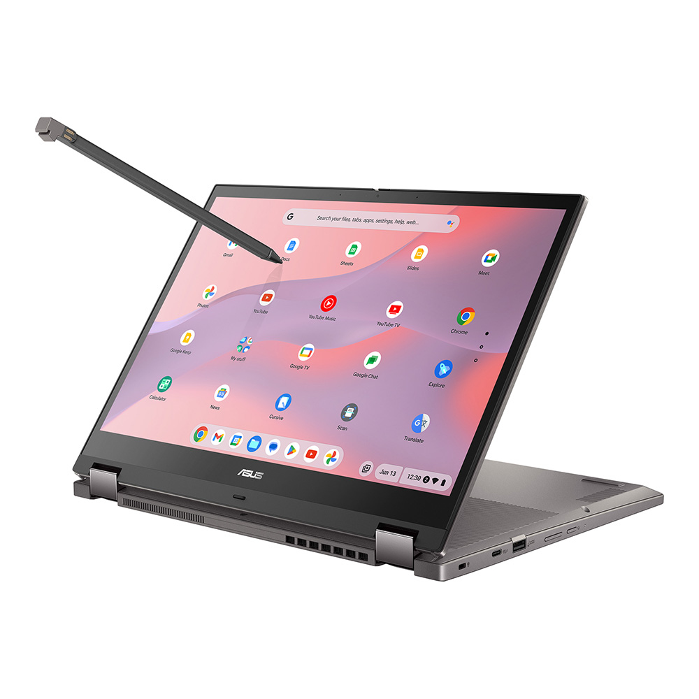CB3401FBA-LZ0101 ASUS Chromebook CX34 Flip CB3401FBA-LZ0101 35.6 cm (14") Touchscreen WUXGA Intel Core i7 i7-1255U 8 GB LPDDR4x-SDRAM 512 GB SSD Wi-Fi 6E (802.11ax) ChromeOS Grey (CB3401FBA-LZ0101) - Image 1