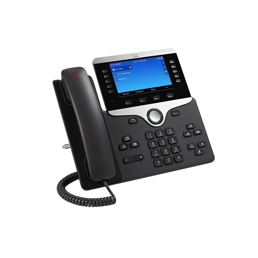 CP-8841-3PCC-K9 Cisco 8841 IP phone Black, Silver (CP-8841-3PCC-K9=) - Image 1